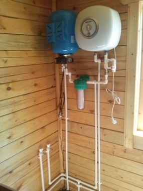 Компактное водоснабжение и водоотведение на даче
