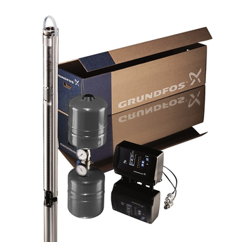 Grundfos Комплект для поддержания постоянного давления с насосом SQE 2 - 115 с кабелем 80 м